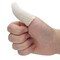 The Beadsmith 3" Finger Cots, Toe Sleeve, Thumb Protector, Covers Fingertip, Breathable Cotton Elastic Blend, pack of 20 Fingertip Sleeves, Use as a bandage for sports, work and cleaning